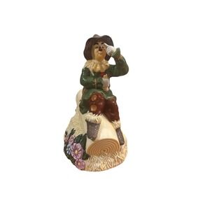 Wizard of Oz Enesco 1999 Scarecrow Ceramic Bank Turner Entertainment